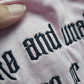 Awake & Unafraid Embroidered T- Shirt