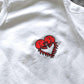 The Lovers Skull Zip Up Hoodie