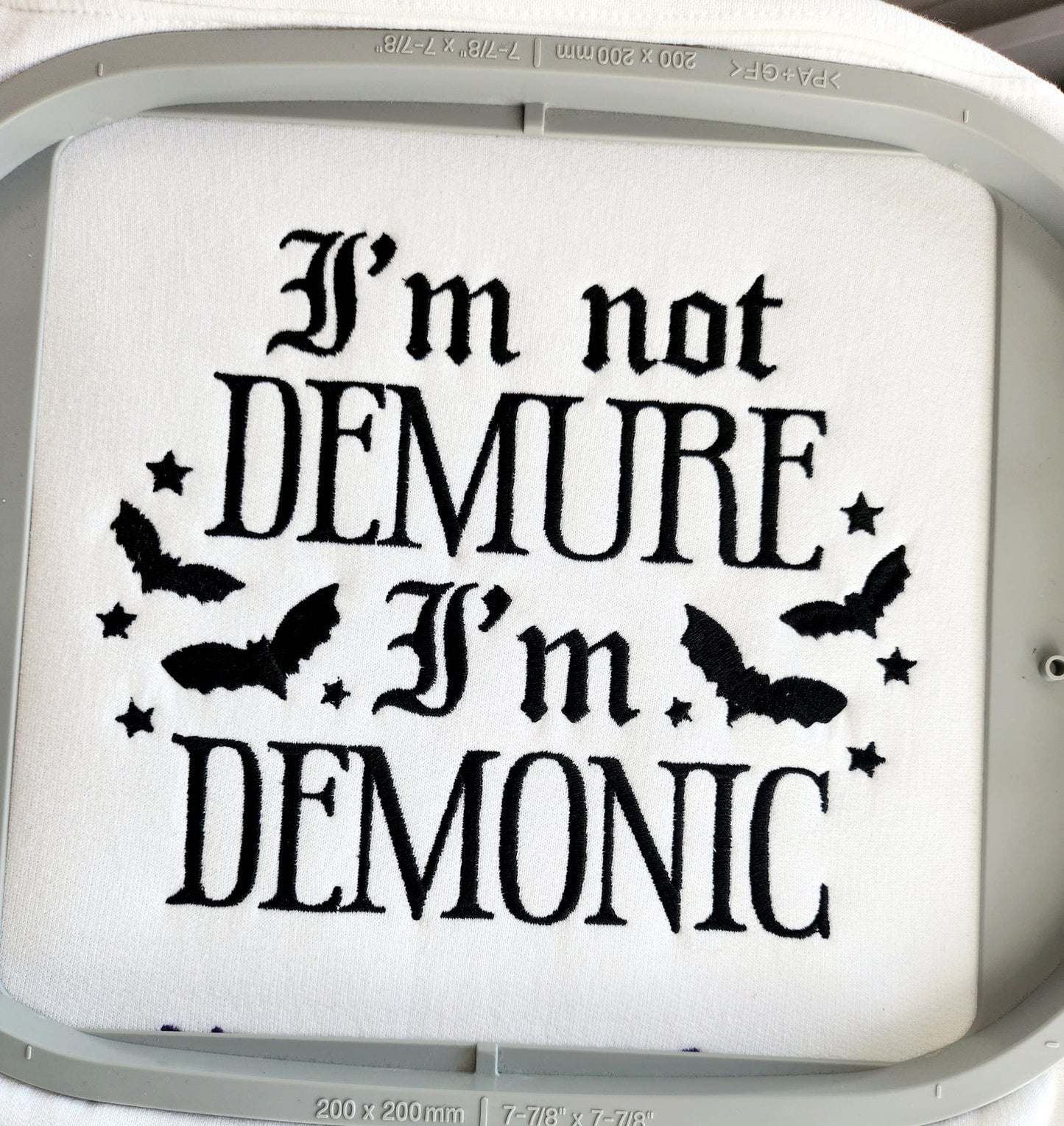 I'm Not Demure Hoodie