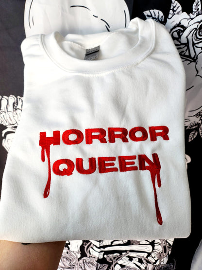 Horror Queen Rundhals-Sweatshirt