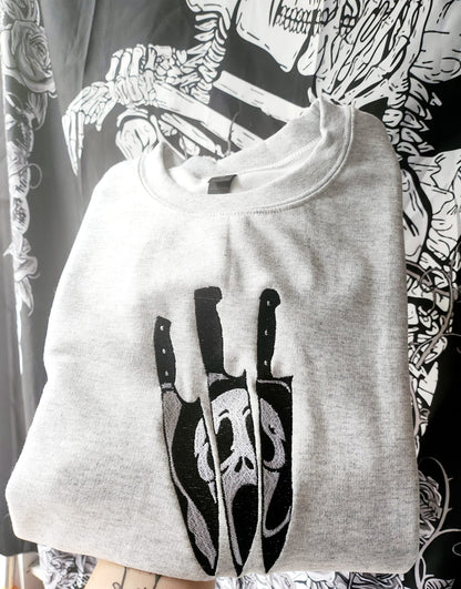 Ghost Face Kapuzenjacke mit Reißverschluss