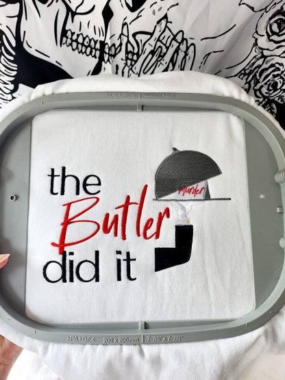 Der Butler hat es geschafft Kapuzenpullover