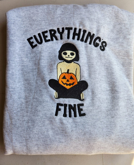 Alles ist gut Kapuzenpullover