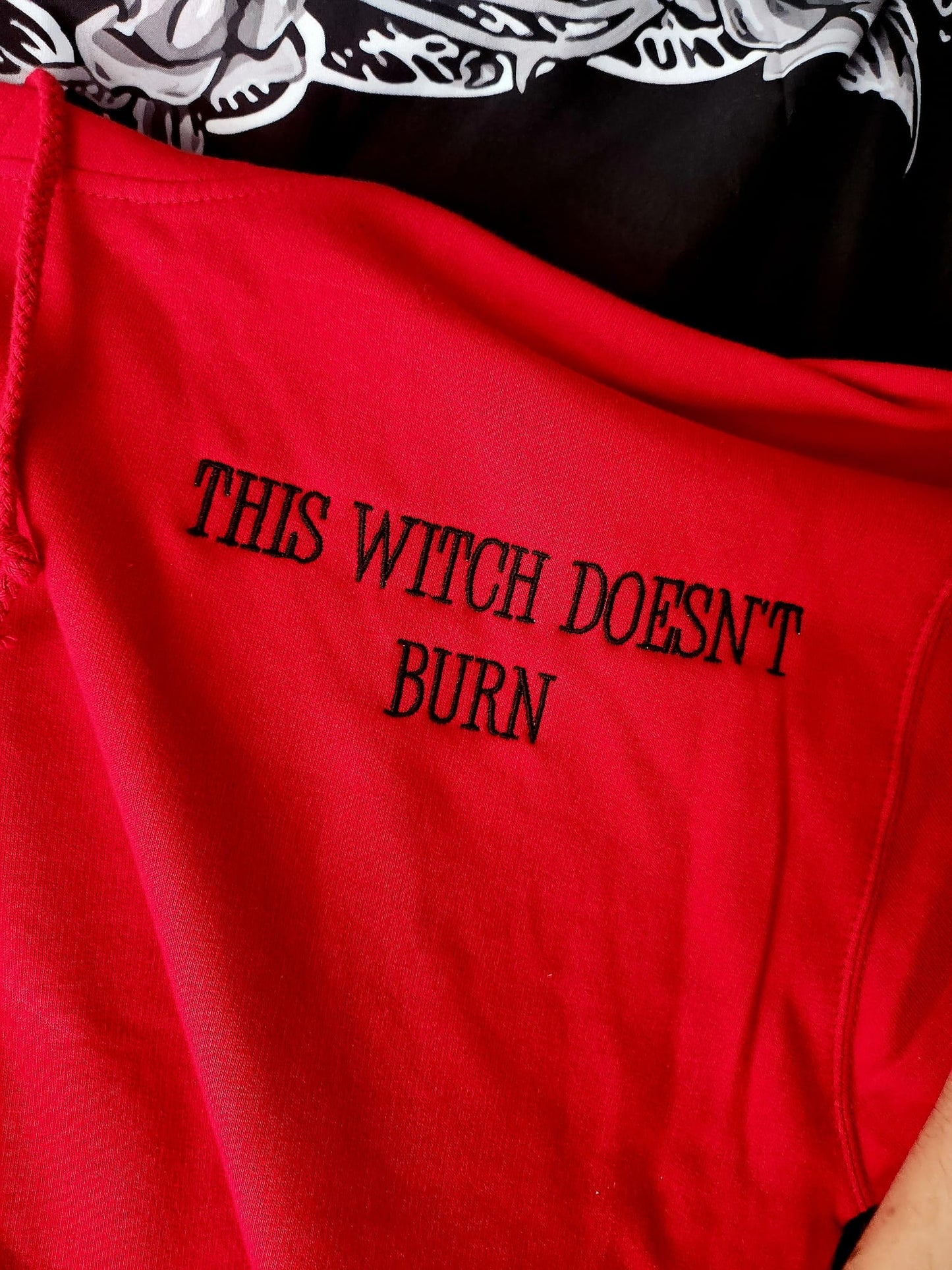 This Witch Doesn't Burn Zip Up Hoodie
