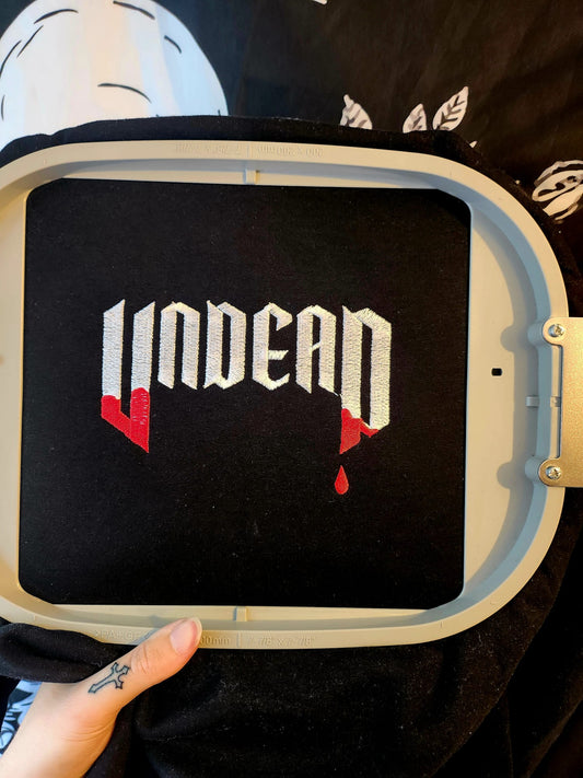 Undead Zip Up Hoodie