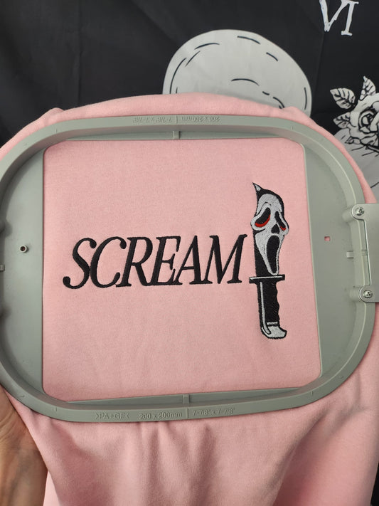 Scream Zip Up Hoodie