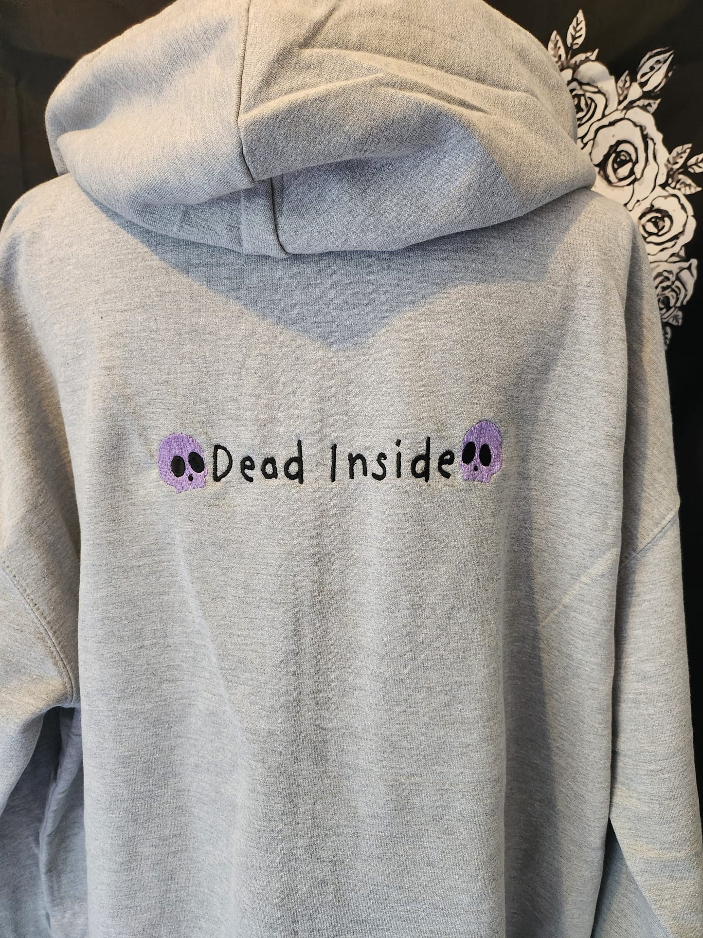 Dead Inside Zip Up Hoodie