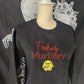 Sweatshirt mit Rundhalsausschnitt „Feeling Murdery“
