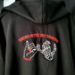 Vibing With My Demons Zip Up Hoodie
