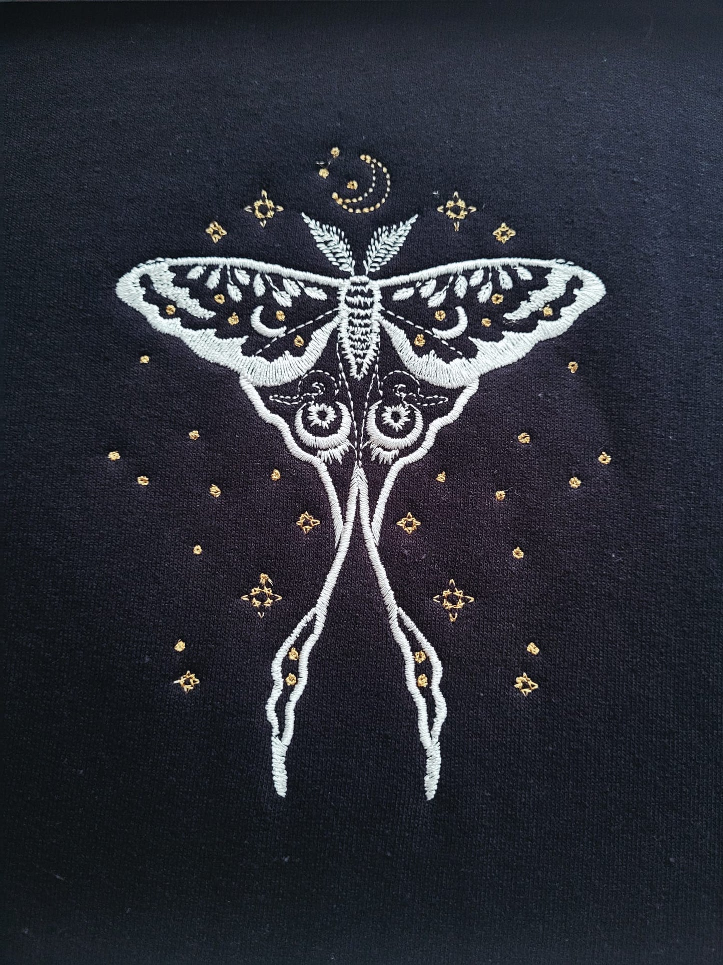 Lunar Moths Zip Up Hoodie