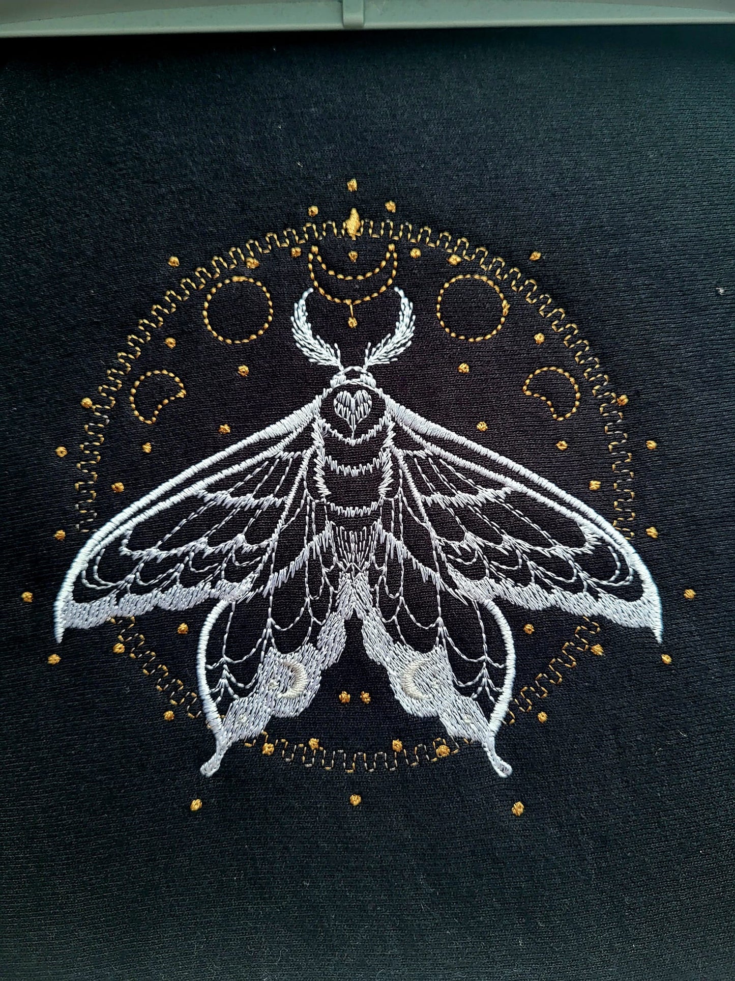 Lunar Moths Zip Up Hoodie