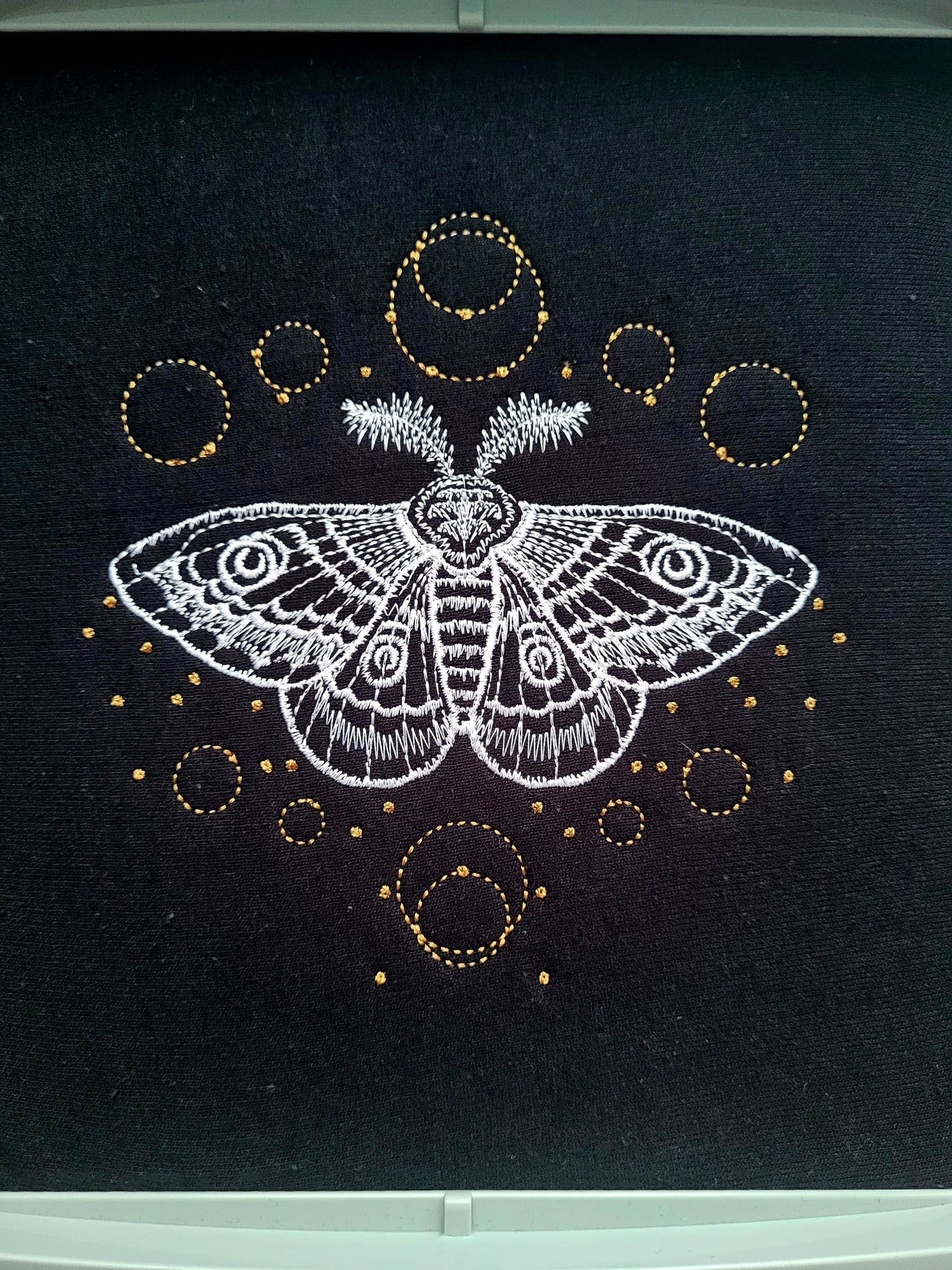 Lunar Moths Zip Up Hoodie