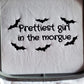 Prettiest Girl In The Morgue Zip Up Hoodie