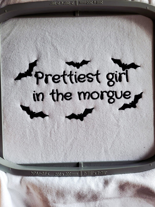Prettiest Girl In The Morgue Sweatshirt