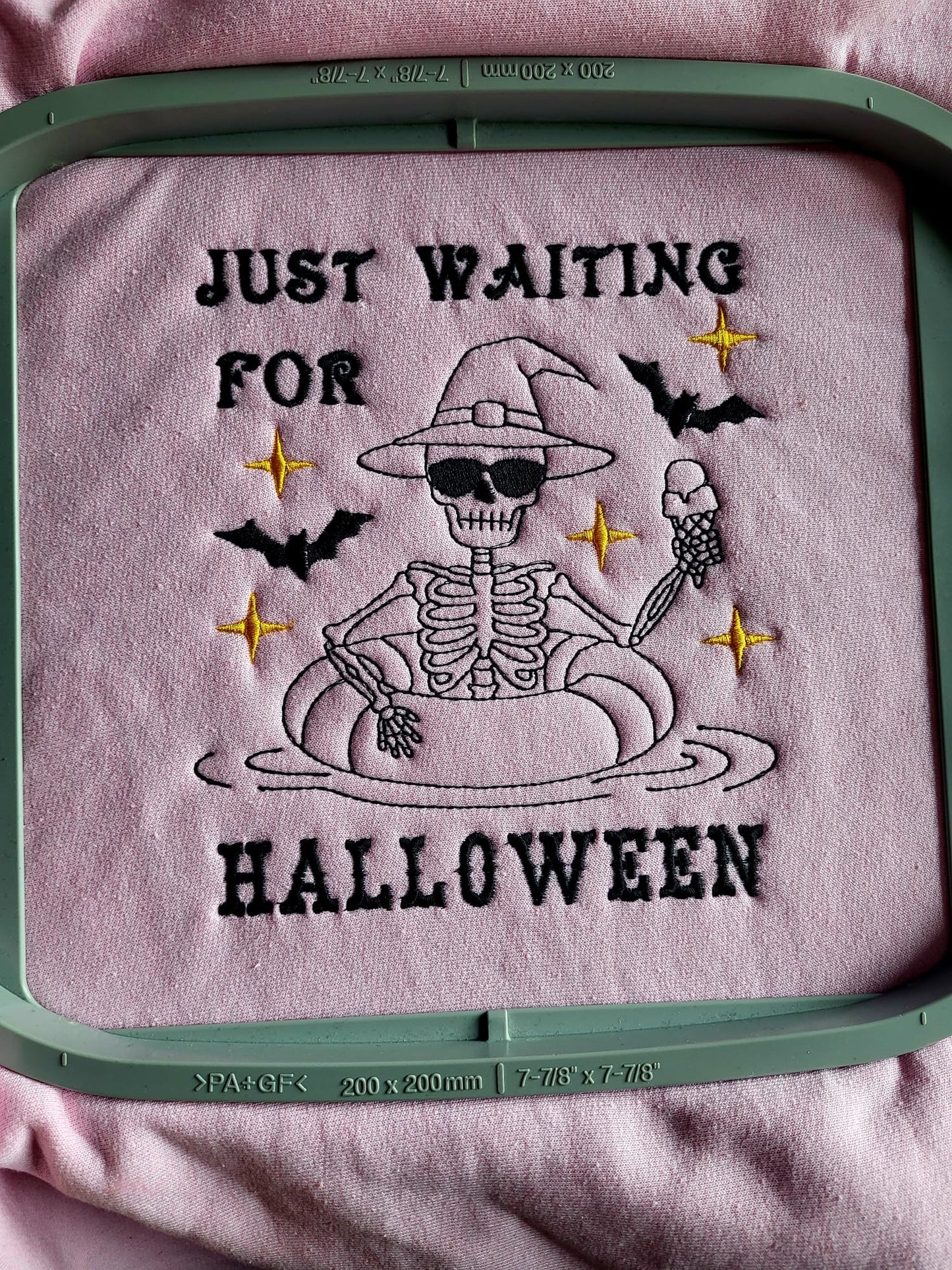 Waiting For Halloween Zip Up Hoodie