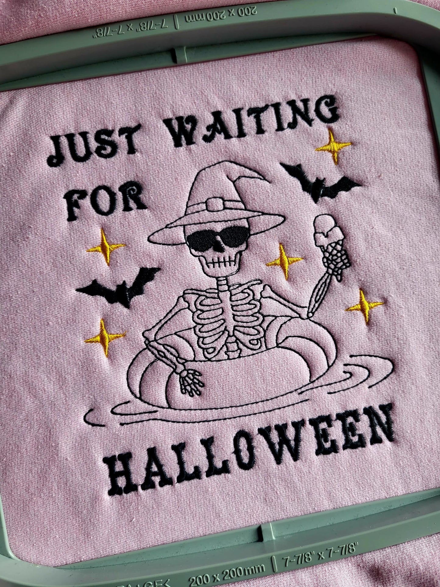 Waiting For Halloween Zip Up Hoodie