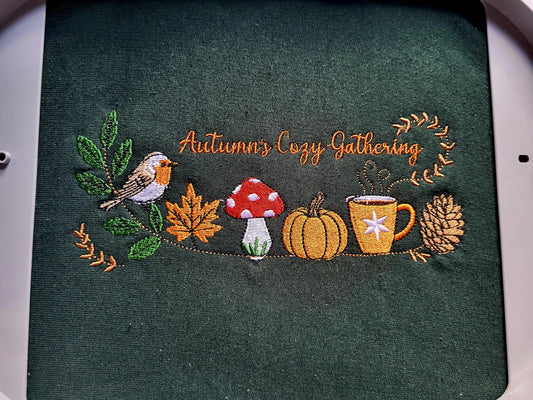 Autumn's Cozy Gathering Hoodie