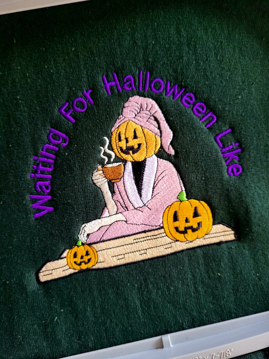 Waiting For Halloween Like Hoodie