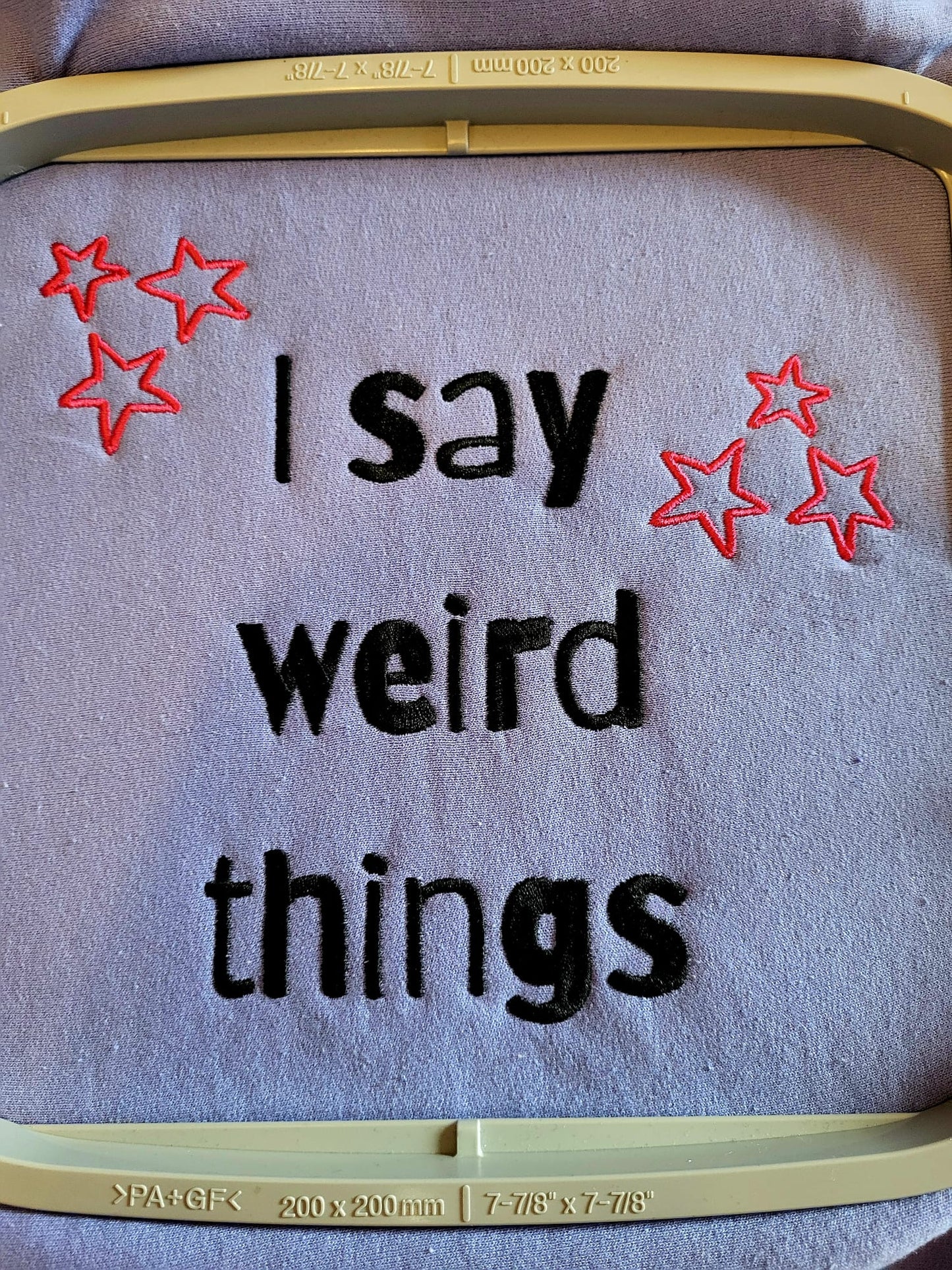 I Say Weird Things Sweatshirt
