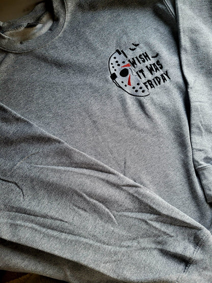 Freitag, der 13. Rundhals-Sweatshirt