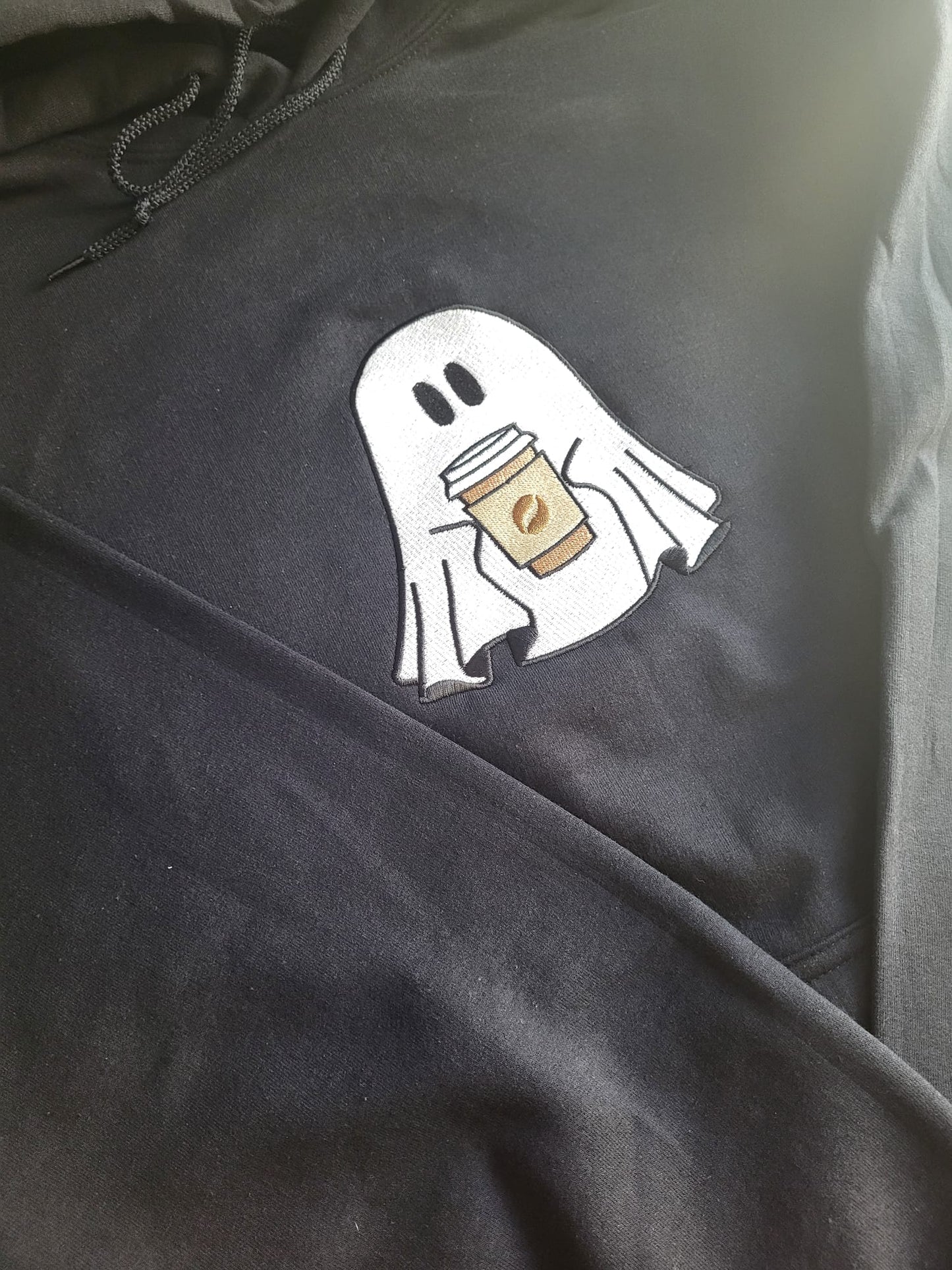 Ghost With A Coffee Sweatshirt
