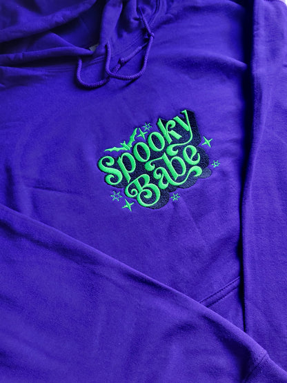 Spooky Babe Embroidered Sweatshirt