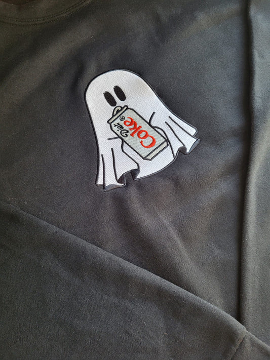 Ghost With A Drink Sweatshirt