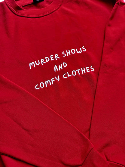Murder Shows Crewneck Sweatshirt