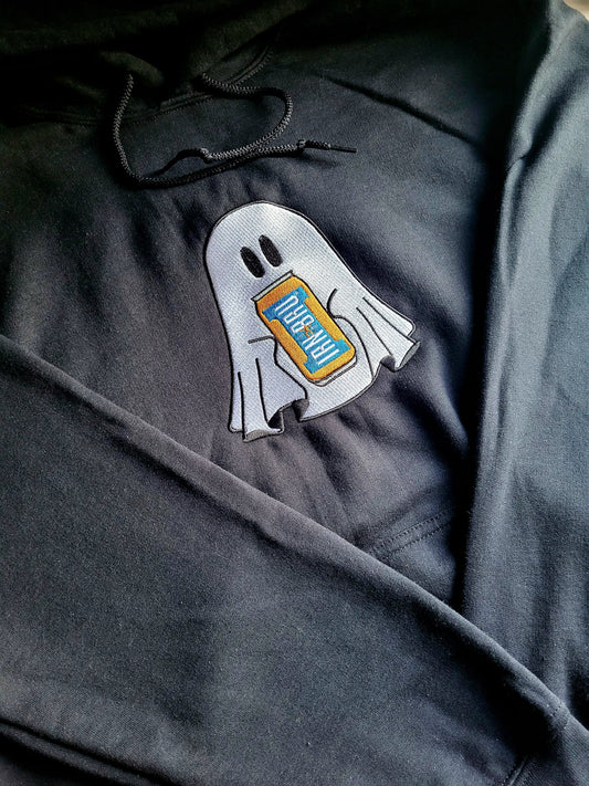 Ghost With A Drink Hoodie