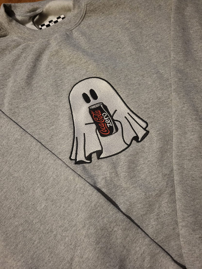 Ghost With A Drink Sweatshirt