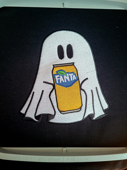 Ghost With A Drink Sweatshirt