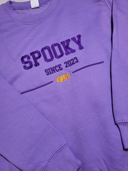 Spooky Since Crewneck Sweatshirt