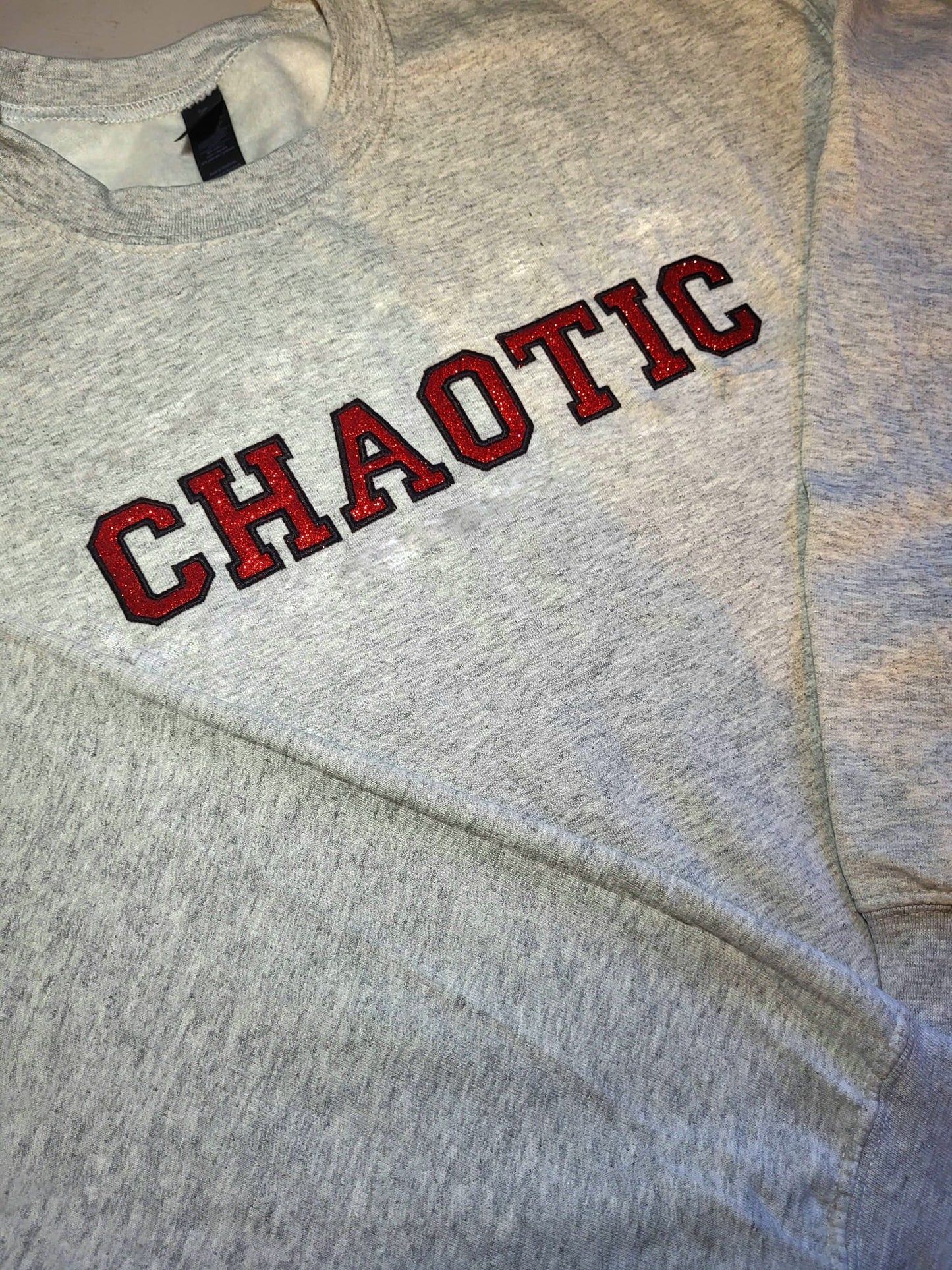 Customisable Glitter Text Sweatshirt