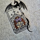 The Reader Tarot Card Dragon Hoodie