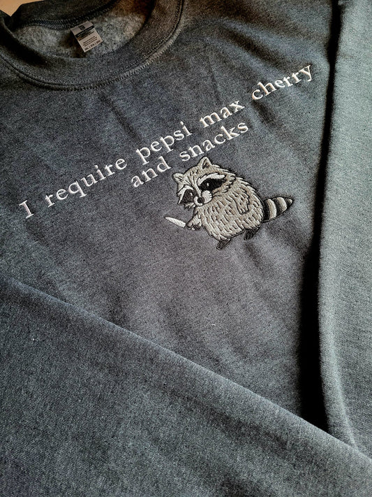Customisable Racoon Sweatshirt