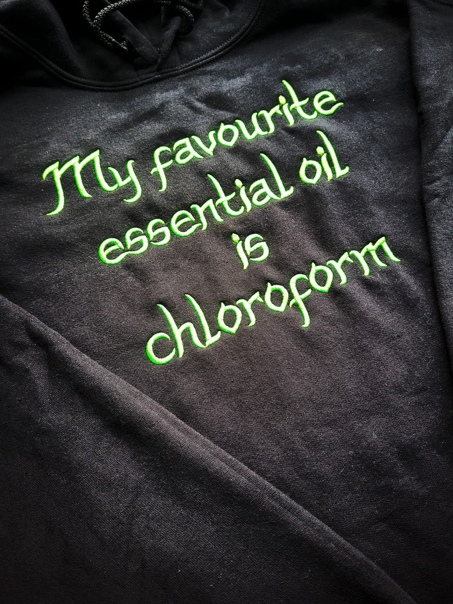 My favourite Essential oil is chloroform Hoodie