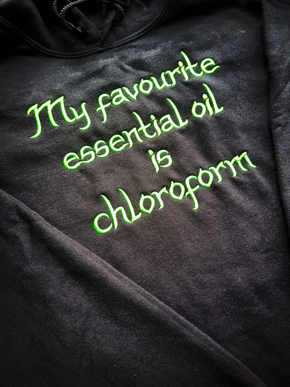 My favourite Essential oil is chloroform Hoodie