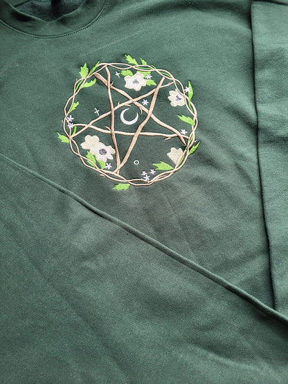 Witchy Pentagram Sweatshirt