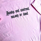 Awake And Unafraid, Asleep Or Dead T-Shirt