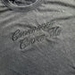 Choke Me Embroidered Vintage Cropped Tee