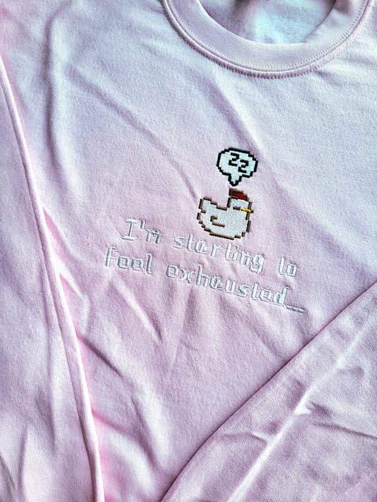 I'm Starting To Feel Exhausted Hoodie