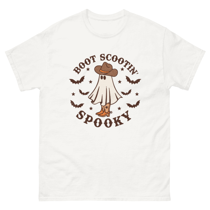 Boot Scootin Spooky Printed Tee