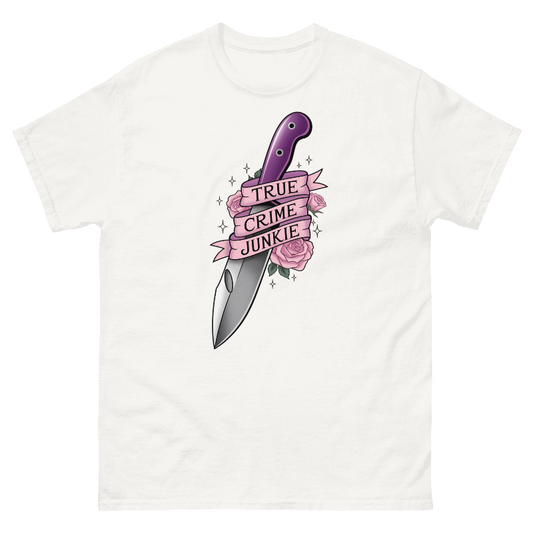 True Crime Junkie Printed Tee