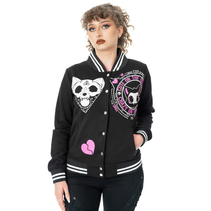 Crazy On The Inside Varsity Jacket