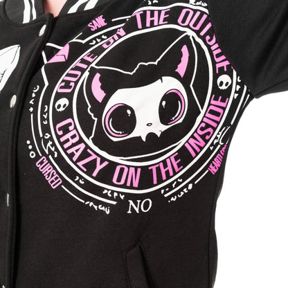 Crazy On The Inside Varsity Jacket