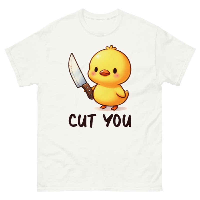Cut You Printed Tee