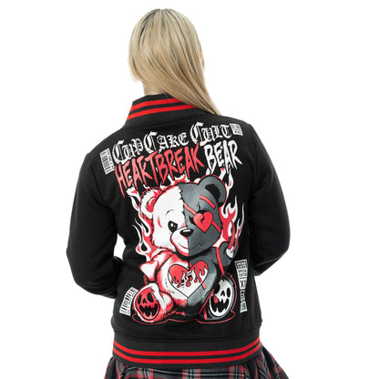 Heartbreak Bear Varsity Jacket