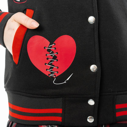 Heartbreak Bear Varsity Jacket