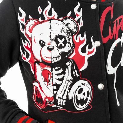 Heartbreak Bear Varsity Jacket