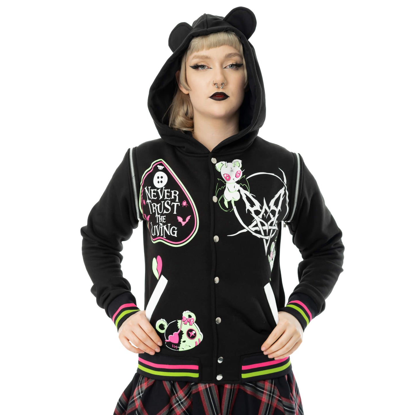 Hex Bear Varsity Jacket